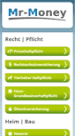 Mobile Screenshot of mr-money.de